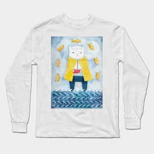 He Dreamt of Sailing Long Sleeve T-Shirt